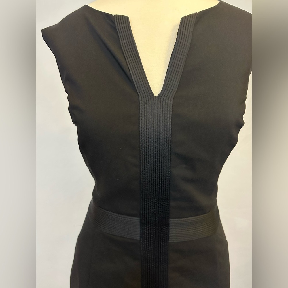 Black, Sleeveless H&M Sheath Dress
